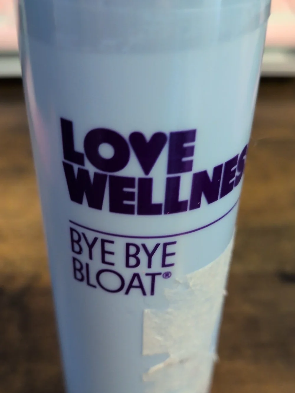 Love Wellness Bye Bye Bloat Detoxifying Body Oil - Light Blue